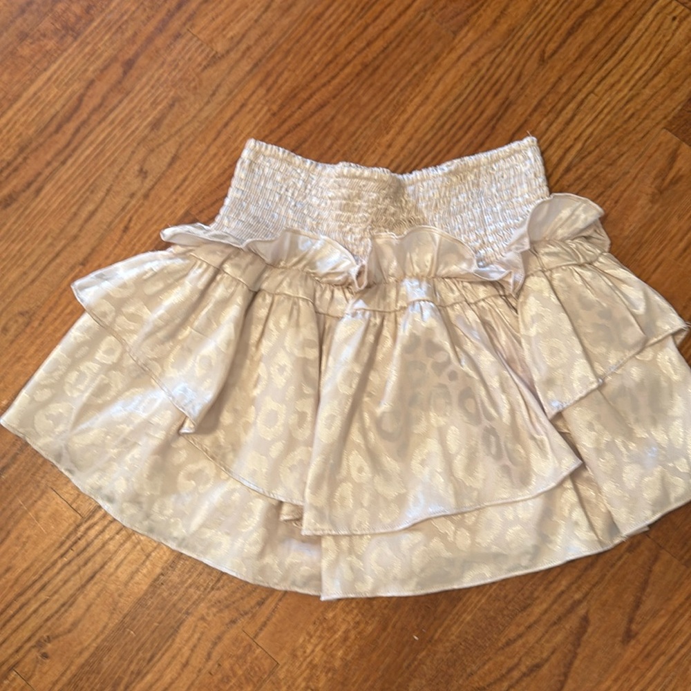 Pants Store skirt, small, champagne color